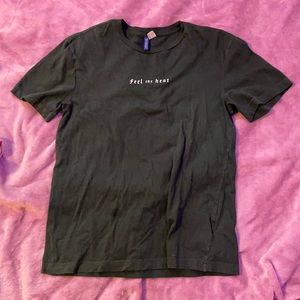 Green feel the heat shirt